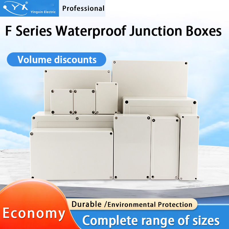 Outdoor Power Usa - 屋外用IP66防水ABSプラスチック筐体 電気機器プロジェクト用電源接続配電ボックス - 4ソケット