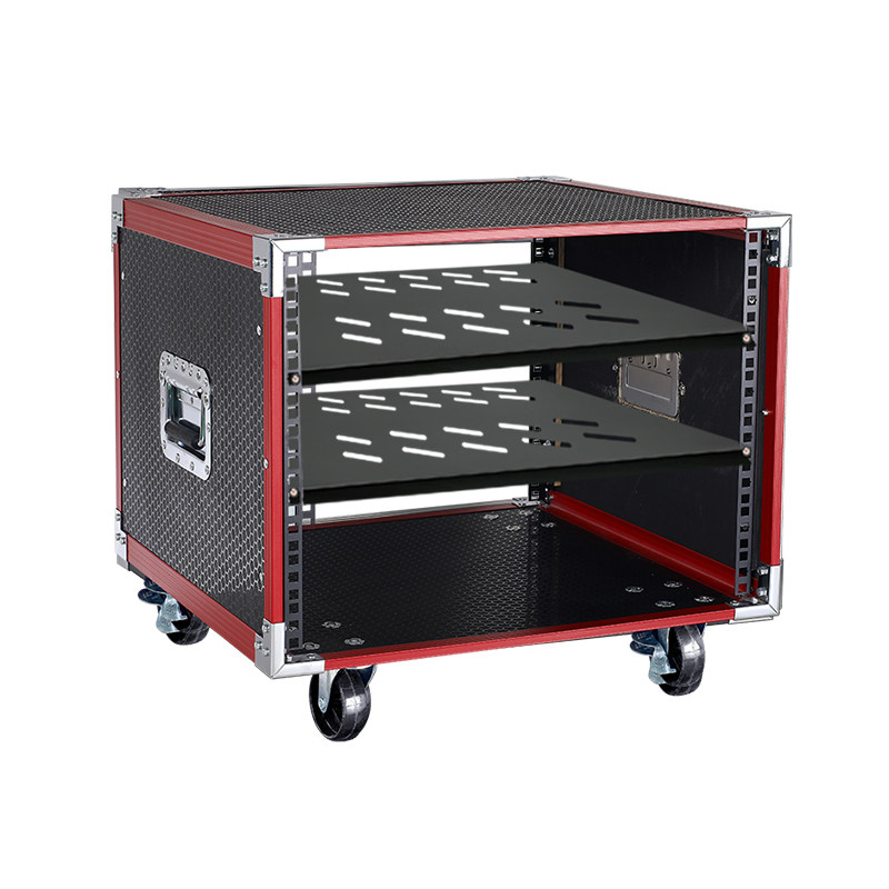 Outdoor Power And Equipment - パワーアンプキャビネット 家庭用 10U エアケース オーディオ機器シャーシ 屋外モバイルオーディオ機器ラック