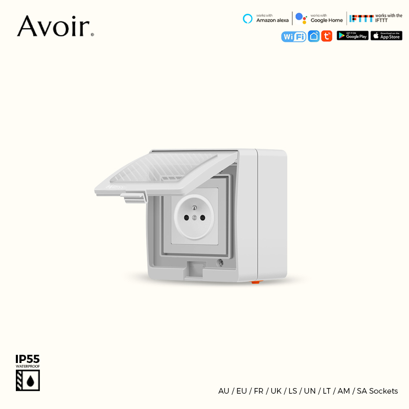 Outdoor Power Outlet Not Working - Avoir-tuya-スマート防水wifiソケット,タイマー付き,屋外コンセント,リモコン,Alexa, Google Home,ip55で動作