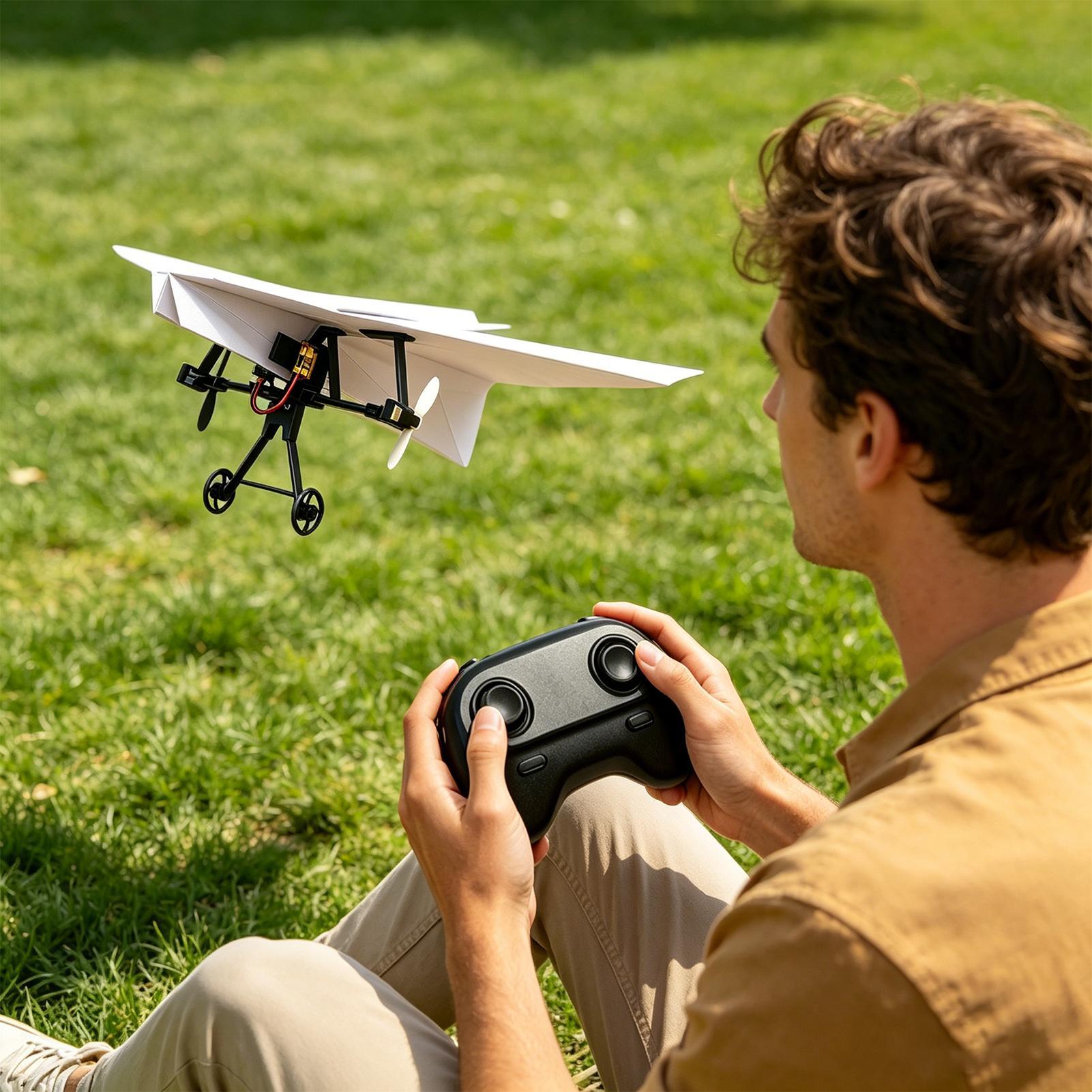 RC紙飛行機キット ラジコン戦闘機 おもちゃ 電動リモコン飛 - Outdoor Power Usa のレビューと価格