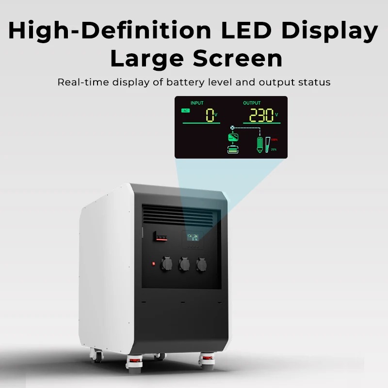 新型エネルギー貯蔵LiFePO4バッテリー搭載10000w  - Outdoor Power And Equipment のレビューと価格