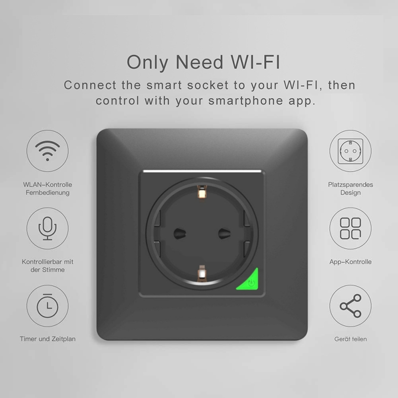 AdeaTuya Zigbee 電気コンセント IP66 防 - Outdoor Power Outlet Not Working のレビューと価格