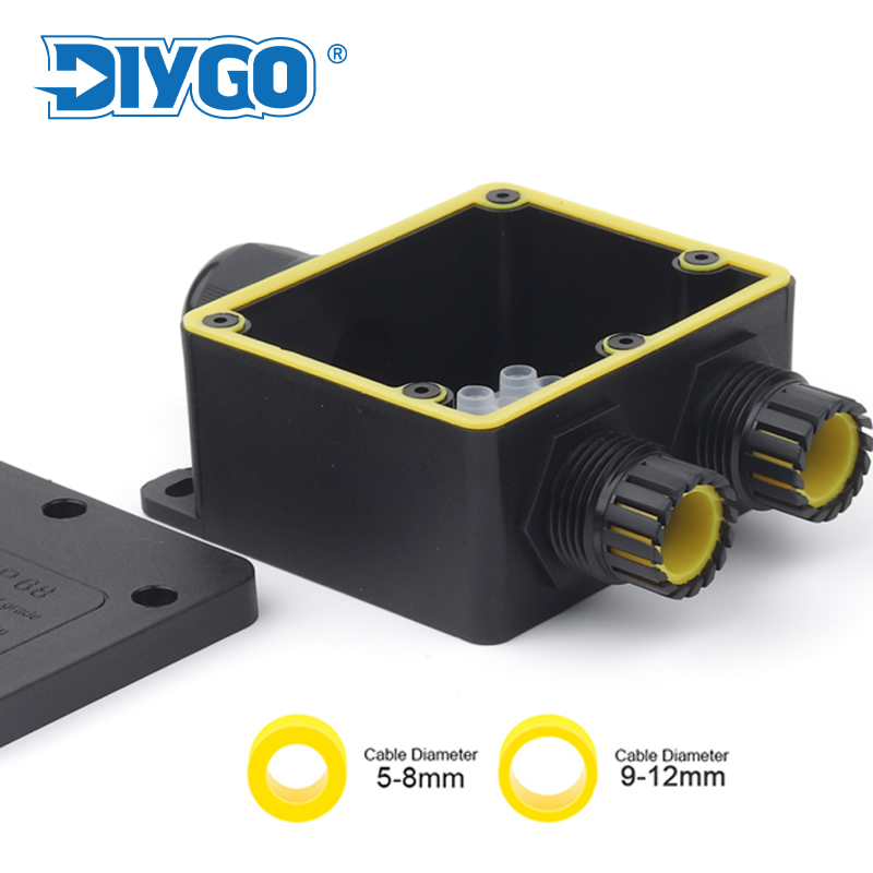 防水IP68ジャンクションボックス,防水,3ウェイミニコネク - Outdoor Power Board Box のレビューと価格