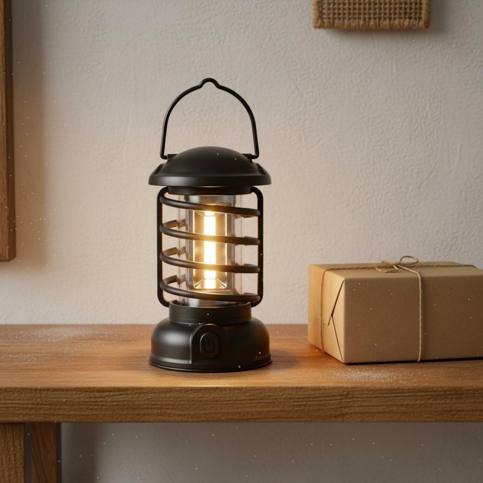 レトロキャンプランタン双方向電源ヴィンテージデザイン発光コン - Outdoor Power Lights のレビューと価格