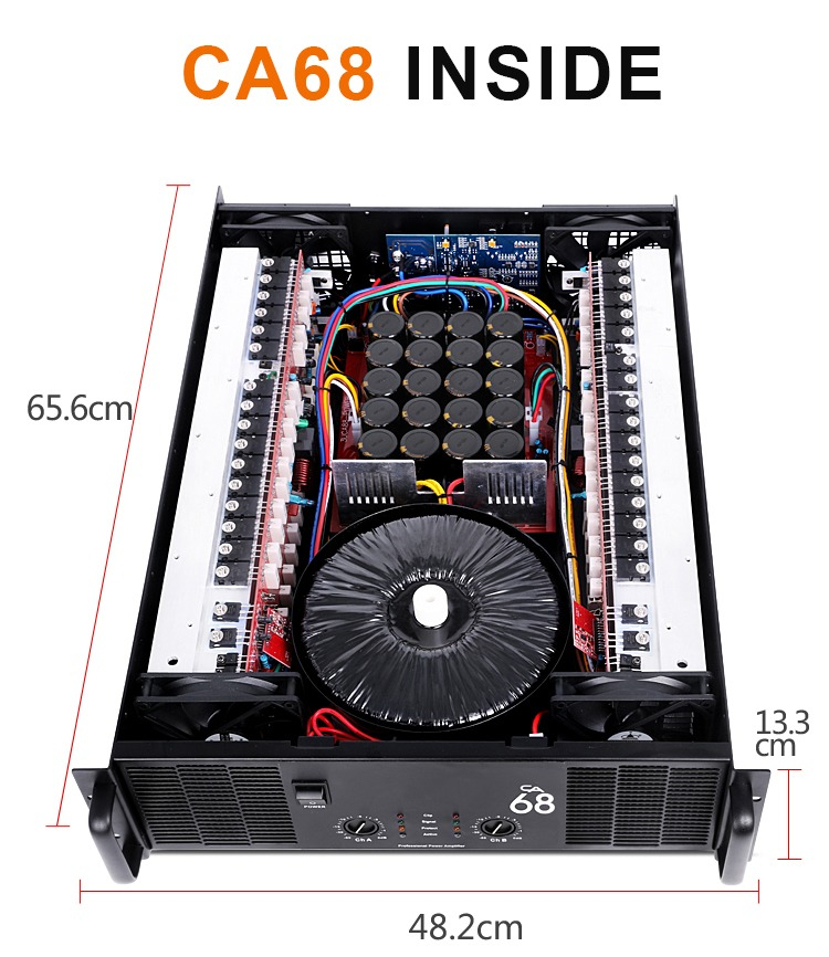 新製品 CAシリーズ 2*2000w 2チャンネル プロフェ - Outdoor Power Products のレビューと価格